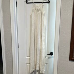 Cream Maxi Dress